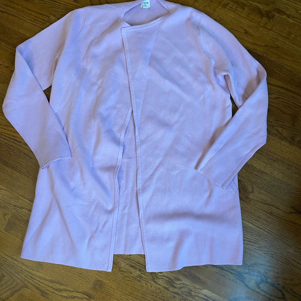 NWT J. Crew Lilac Blazer Cardigan